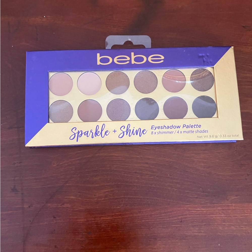 🐞Bebe Sparkle + Shine Eyeshadow Palette - Purple and Gold